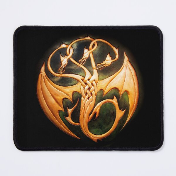 Item preview, Green-Gold Targaryen Dragon designed and sold by FaunoFae.