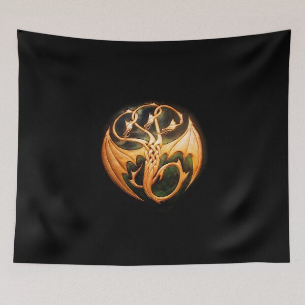 Item preview, Green-Gold Targaryen Dragon designed and sold by FaunoFae.