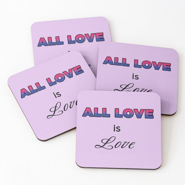 Item preview, All Love is Love: Bisexual designed and sold by RayRayViolet.