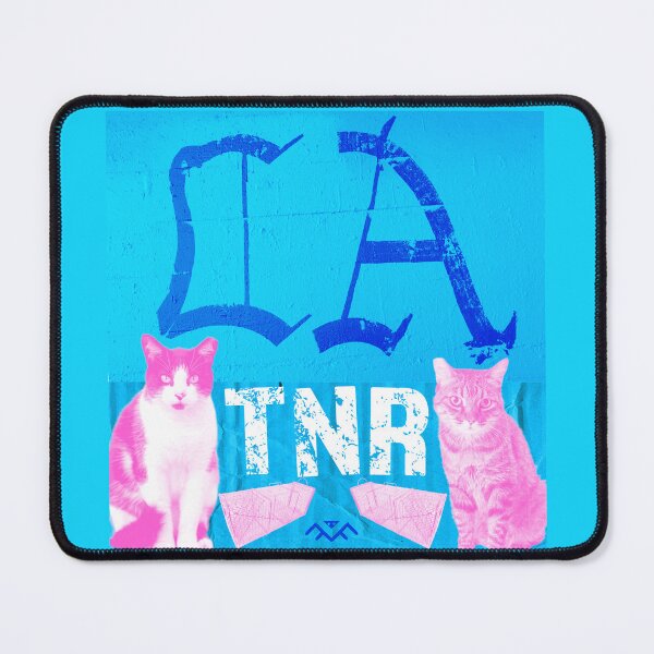 Item preview, L.A. Los Angeles TNR Feral Cat Design designed and sold by 1Felinophile.