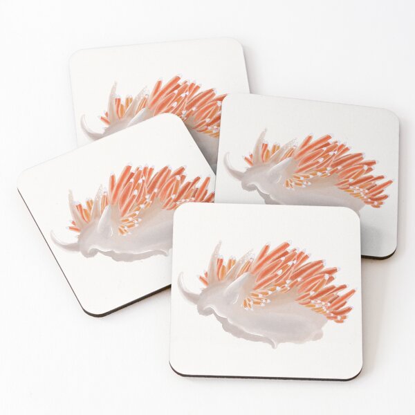 Item preview, Nudibranch - sea slug - Coryphellidae - Coryphella verrucosa designed and sold by Poulpimousse.