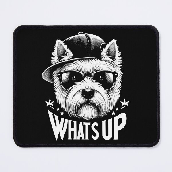 Item preview, West Highland White Terrier Gangsta Dog Gift designed and sold by Pineapple-Tree.