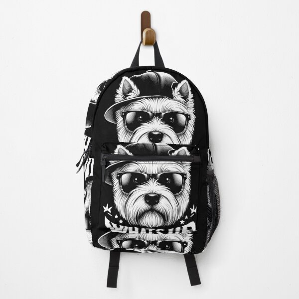 Item preview, West Highland White Terrier Gangsta Dog Gift designed and sold by Pineapple-Tree.