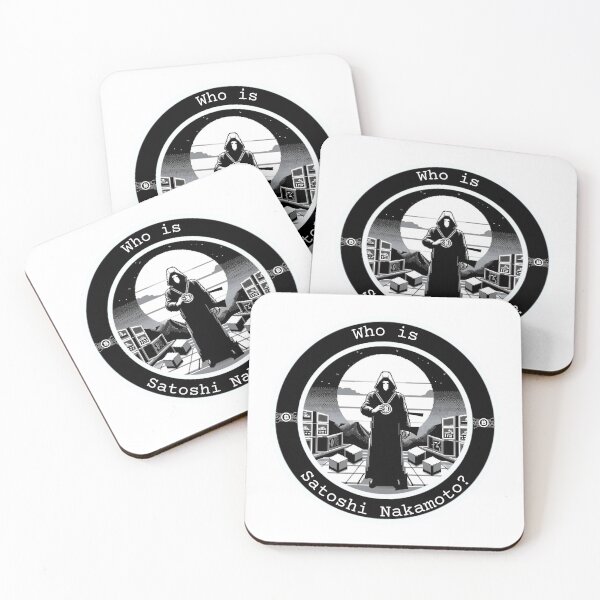 Item preview, Who is Satoshi Nakamoto? designed and sold by Bauerthreads.