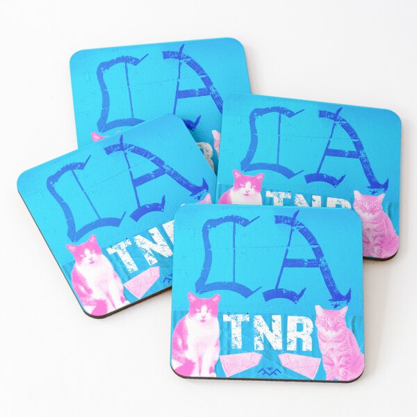Item preview, L.A. Los Angeles TNR Feral Cat Design designed and sold by 1Felinophile.