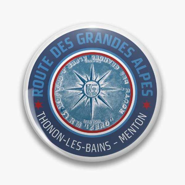 Item preview, Grandes Alpes Route | Rosette Blue designed and sold by Moppedhotel.