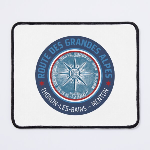 Item preview, Grandes Alpes Route | Rosette Blue designed and sold by Moppedhotel.