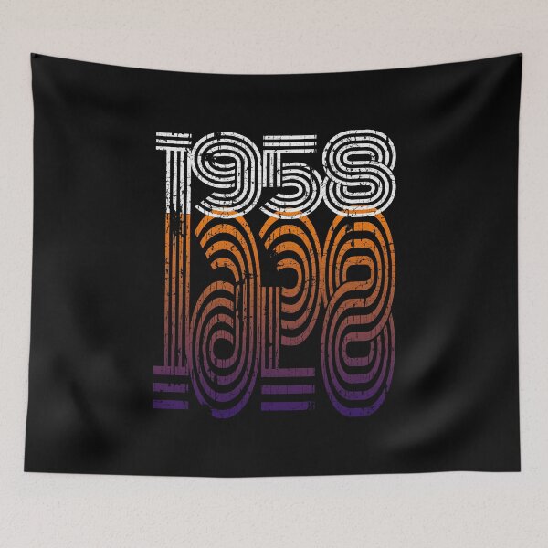 Item preview, Vintage 1958 50s 60th Birthday Tee for Mom Dad Uncle designed and sold by roarr.