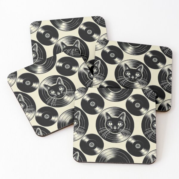 Item preview, Vinyl Record Black Cat designed and sold by JediKittenWars.
