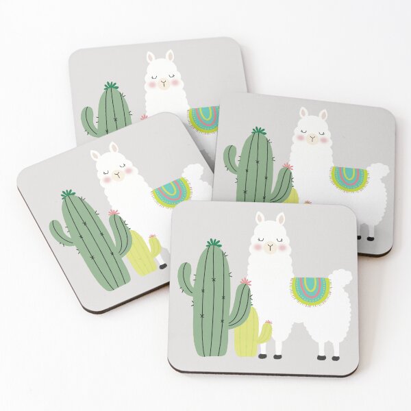 Item preview, Cactus and Lovely Llama designed and sold by Greyat.