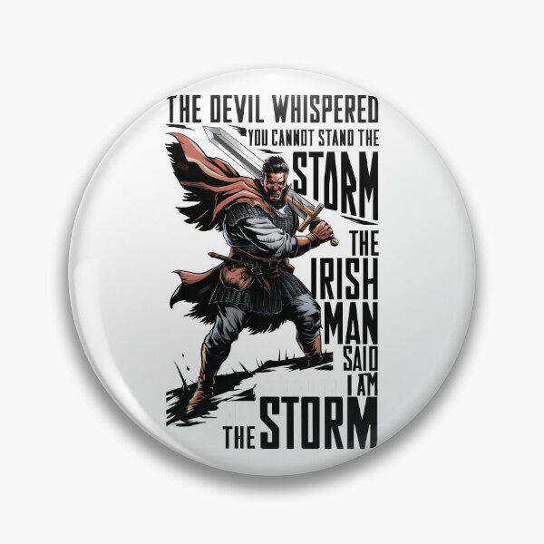 Artikelvorschau, Der Teufel, der Ire und der Sturm entworfen und verkauft von REAL IRISH GIFTS.