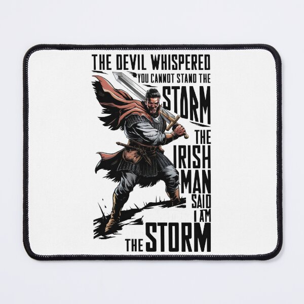 Item preview, The Devil, The Irish Man and the Storm designed and sold by REAL IRISH GIFTS.