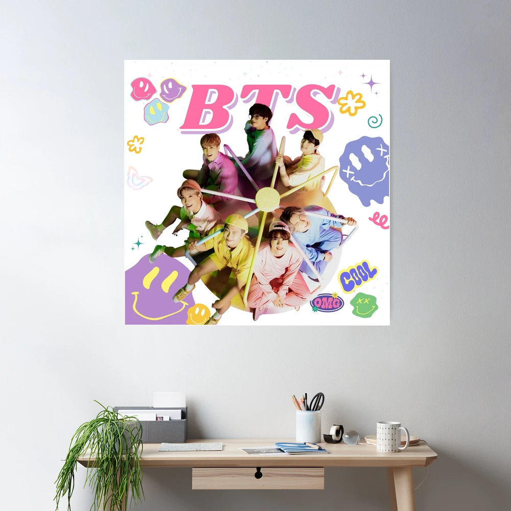 BTS グッズ ポスター BTS Poster, Korean Kpop Music, J-Hope, Jin, Jimin Poster No Frame