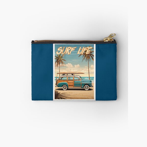 Item preview, Surf Life Woody Wagon Retro designed and sold by TerradVents.