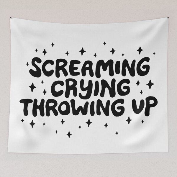 Item preview, Screaming Crying Throwing Up designed and sold by Me And The Moon.