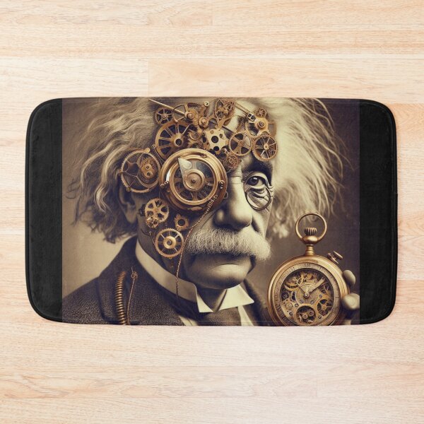 Item preview, Albert Einstein Steampunk  designed and sold by sevenmountains.