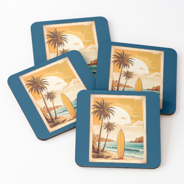Item preview, Serenity, sand, sea and surf designed and sold by TerradVents.