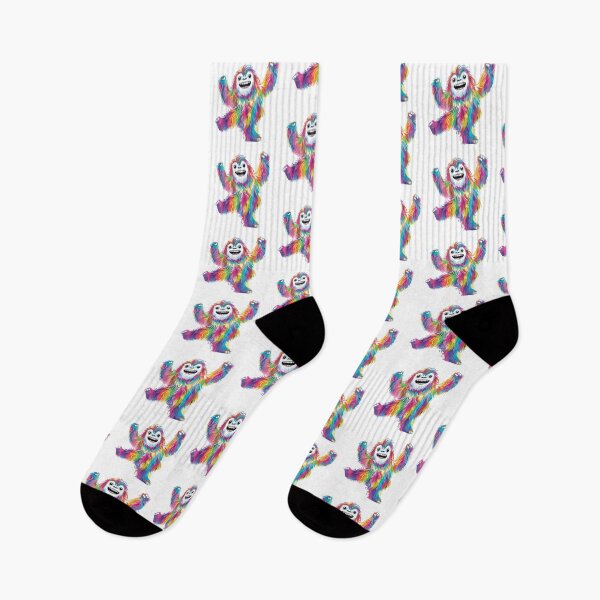 Item preview, Colorful Dancing Yeti designed and sold by Glenn Slingsby.