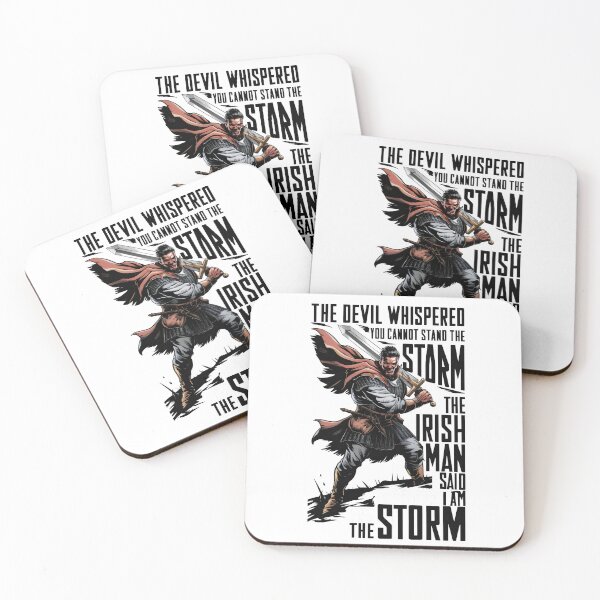 Item preview, The Devil, The Irish Man and the Storm designed and sold by REAL IRISH GIFTS.