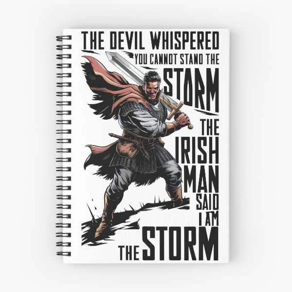 Artikelvorschau, Der Teufel, der Ire und der Sturm entworfen und verkauft von REAL IRISH GIFTS.