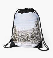 Mount Helena Scenery Drawstring Bag