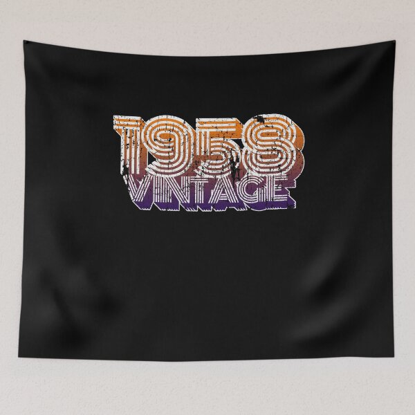 Item preview, 60th Birtday Gift 1958 Retro Vintage T-Shirt Colored 50s designed and sold by roarr.