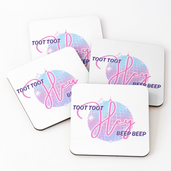 Item preview, Disco Era Toot Toot Hey Beep Beep designed and sold by MissLissaLou.