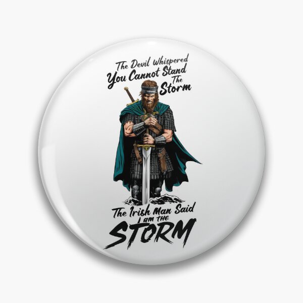 Item preview, The Devil, The Irish Man and the Storm designed and sold by REAL IRISH GIFTS.