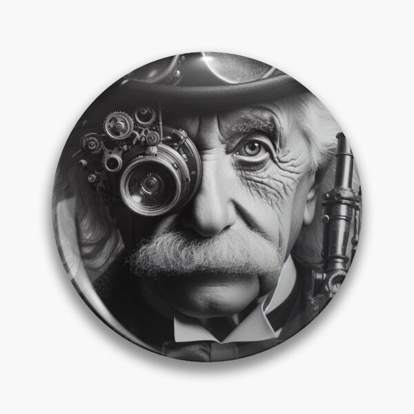 Item preview, Albert Einstein Steampunk  designed and sold by sevenmountains.
