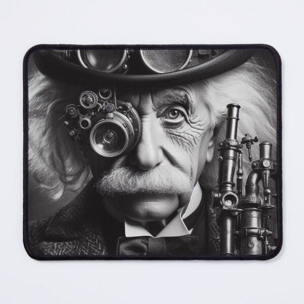 Item preview, Albert Einstein Steampunk  designed and sold by sevenmountains.