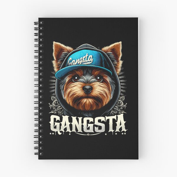 Item preview, Yorkshire Terrier Yorkie Gangsta Gangster Dog Gift designed and sold by Pineapple-Tree.