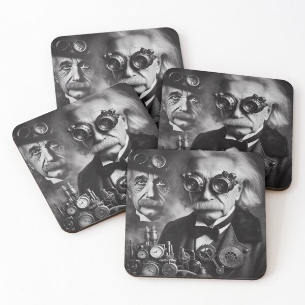 Item preview, Albert Einstein Steampunk  designed and sold by sevenmountains.