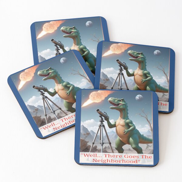 Item preview, The Dinosaurs Knew What Was Coming But...  designed and sold by Hall-O-Gram.