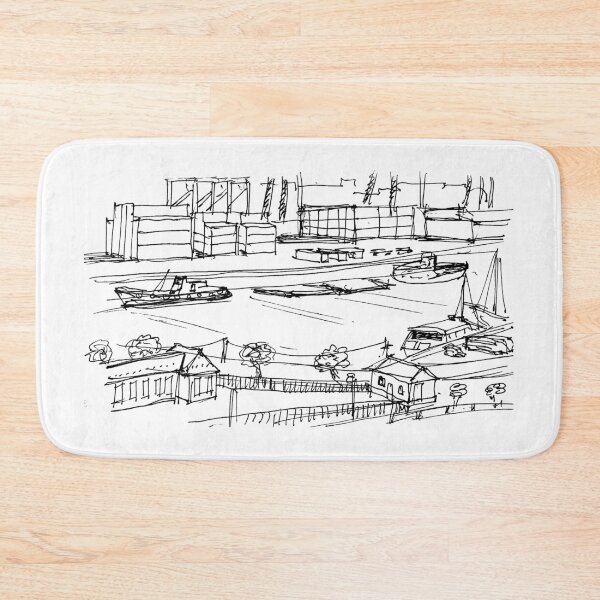 Item preview, porto de Lisboa. Lisbon harbour designed and sold by Tereza Pilar  Art.