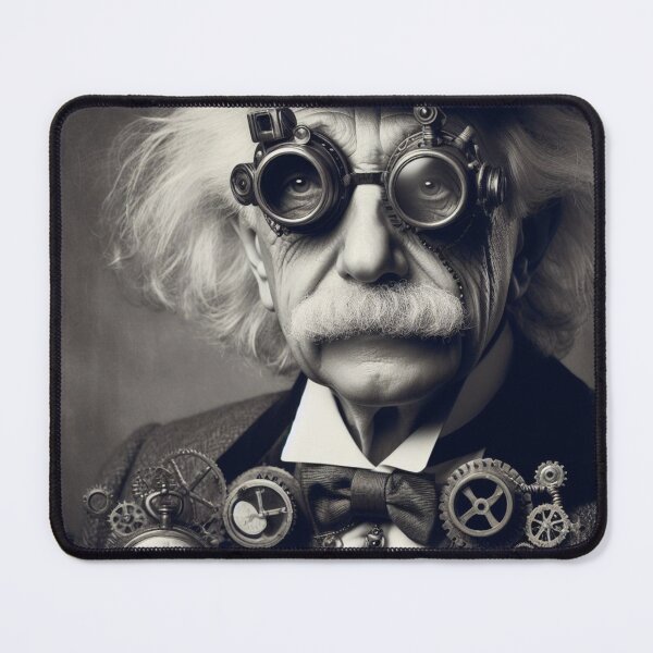 Item preview, Albert Einstein Steampunk  designed and sold by sevenmountains.