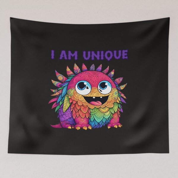 Item preview, I Am A Unique Creature designed and sold by elynne9.