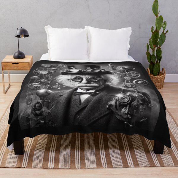 Item preview, Albert Einstein Steampunk designed and sold by sevenmountains.
