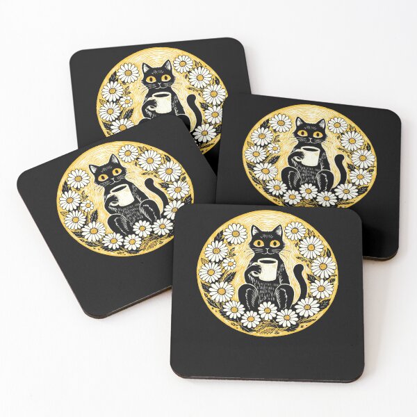 Item preview, Coffee Cafe Kitty designed and sold by FrictionMaxxing.