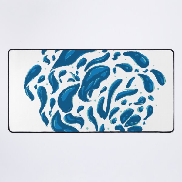 Item preview, Abstract Digital Painting Pattern of Magical Mermaid (white) designed and sold by cgimagines.
