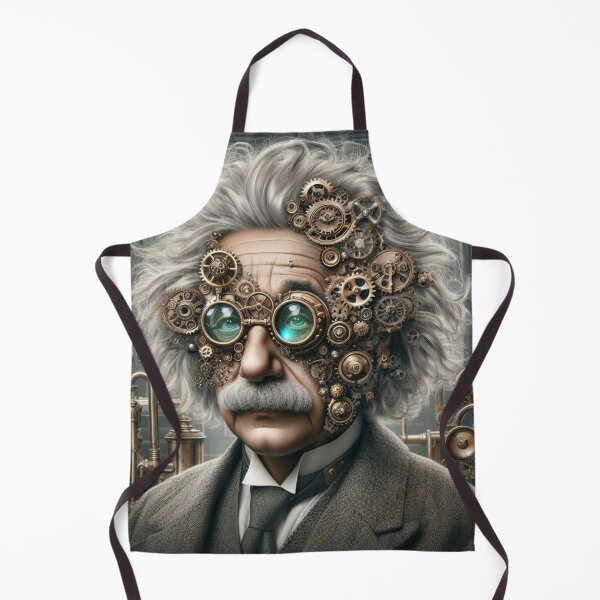 Item preview, Albert Einstein Steampunk designed and sold by sevenmountains.