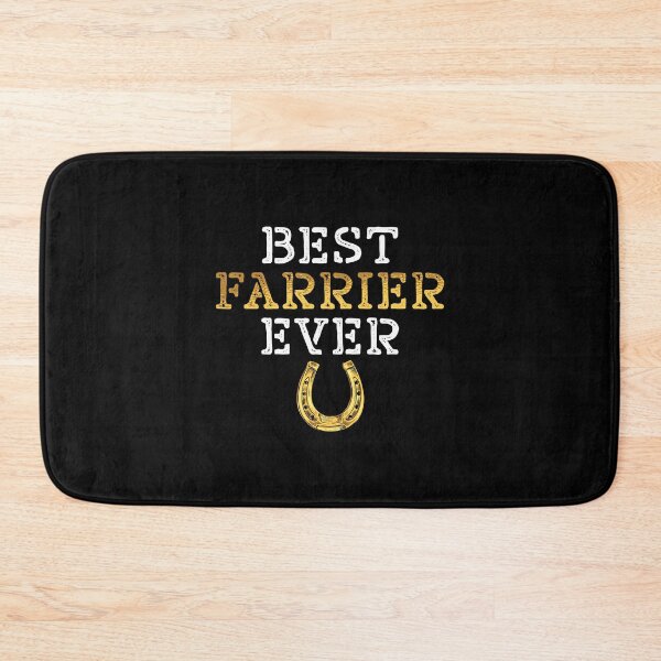 Item preview, Farrier Best Farrier Ever Blacksmithing Horseshoe designed and sold by tshirtconcepts.