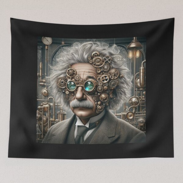 Item preview, Albert Einstein Steampunk  designed and sold by sevenmountains.