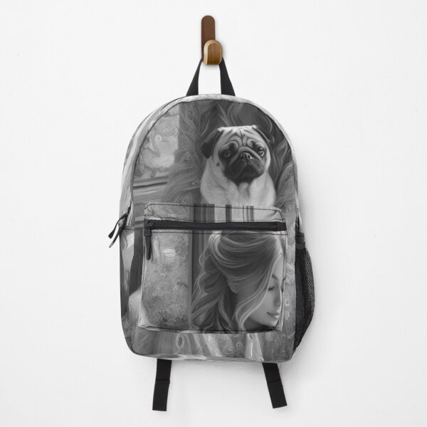 Item preview, The theme of "Girl with a dog" is often used in visual art designed and sold by aleksandr13.
