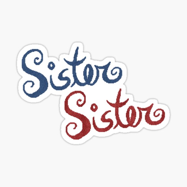 Vista previa del artículo con la obra «Hermana hermana - Programa de televisión equipado», diseñado y vendido por KeiraSummers.