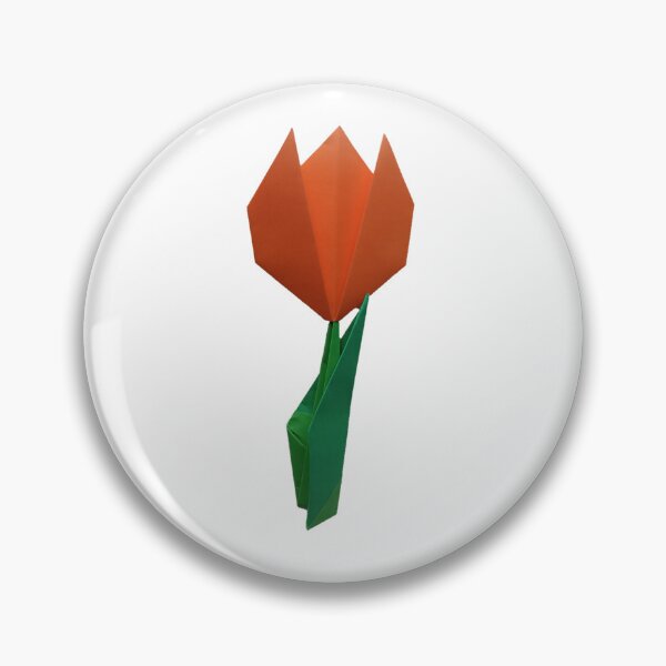 Item preview, tulip town, tulip, orange tulip, spring, flower spring, origami, origami work designed and sold by colorgallery11.