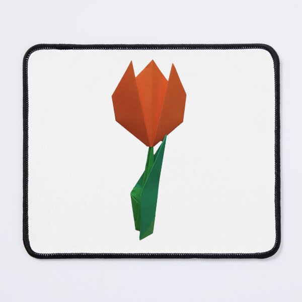 Item preview, tulip town, tulip, orange tulip, spring, flower spring, origami, origami work designed and sold by colorgallery11.