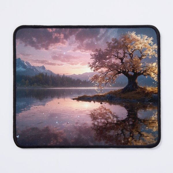 Item preview, lake tree designed and sold by ArtfullMinds.