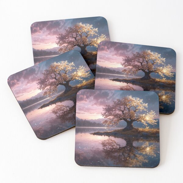Item preview, lake tree designed and sold by ArtfullMinds.