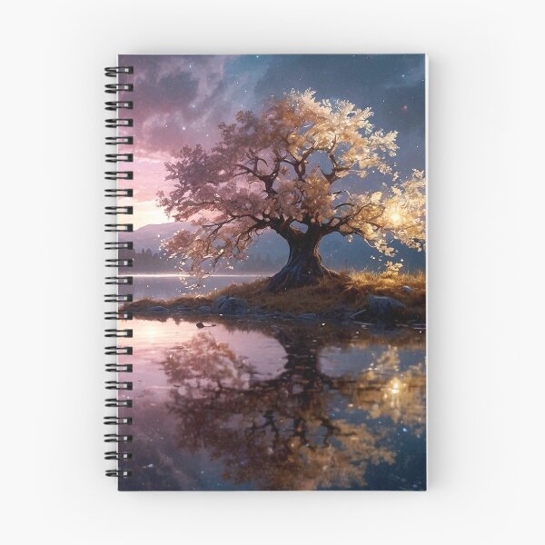 Item preview, lake tree designed and sold by ArtfullMinds.