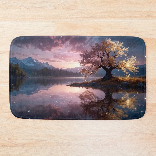 Item preview, lake tree designed and sold by ArtfullMinds.